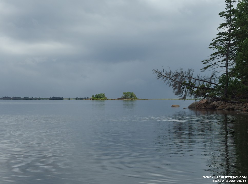 66720RoCrLe - Kayaking South Harbour at Blue Bayou Resort, Dingwall, NS
